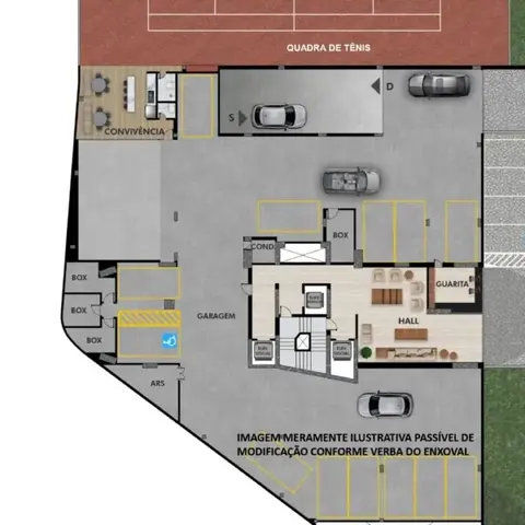 Apartamento de 3 Suítes, com 3 vagas, à venda no Edifício Residencial Miró, Vale do Sereno, Nova Lima - foto 7