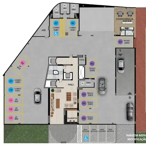 Apartamento de 3 Suítes, com 3 vagas, à venda no Edifício Residencial Miró, Vale do Sereno, Nova Lima - foto 6