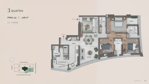 Apartamento com 3 quartos à venda no Botânico - foto 4