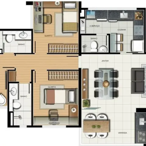 Apartamento de 3 quartos à venda no Condomínio The Falls – Vila da Serra, Nova  – MG, por R$1.490.000,00 - foto 20