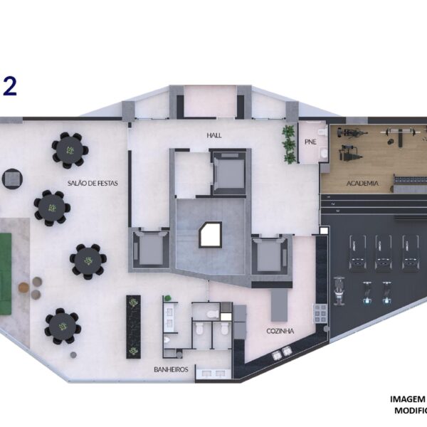 Pilotis Apartamento de 3 suítes, com 3 vagas, à venda por R$2.200.000,00, no Edifício Residencial Miró, no Vale do Sereno, Nova Lima