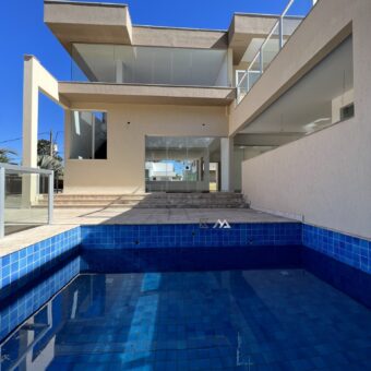Piscina Casa com 4 suítes, 4 vagas, para alugar por R$13.500,00 no Residencial Flores, Alphaville, Lagoa dos Ingleses, Nova Lima - MG