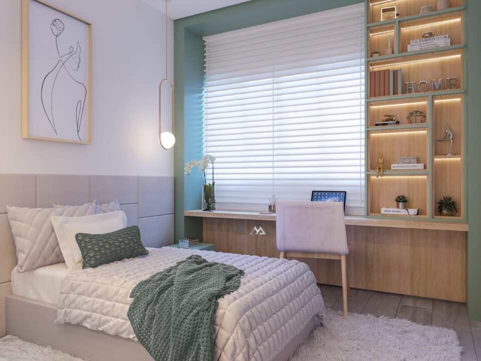 Quarto Apartamento de 2 quartos, com 2 vagas à venda, por R$846.000,00 no Edifício Aldea, Vale do Sereno, Nova Lima