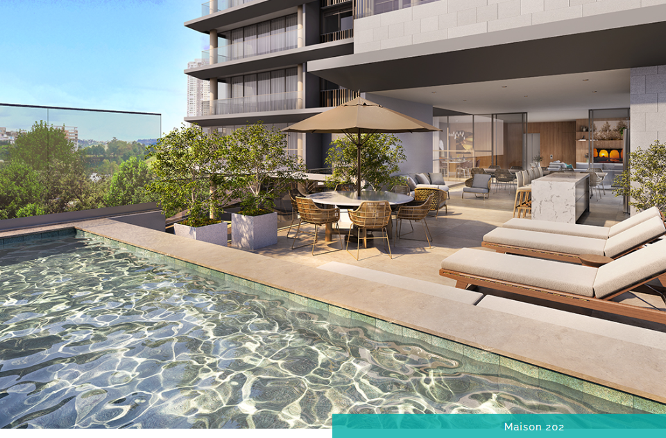 Área Privativa Maison 202 350m2 Área Privativa por R$5.255.265,00 no Le Sommet Patrimar Vila da Serra