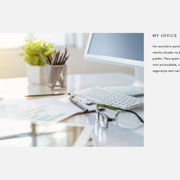 Escritório Particular por apartamento Edifício Blue Tower Vila da Serra, Nova Lima - MG