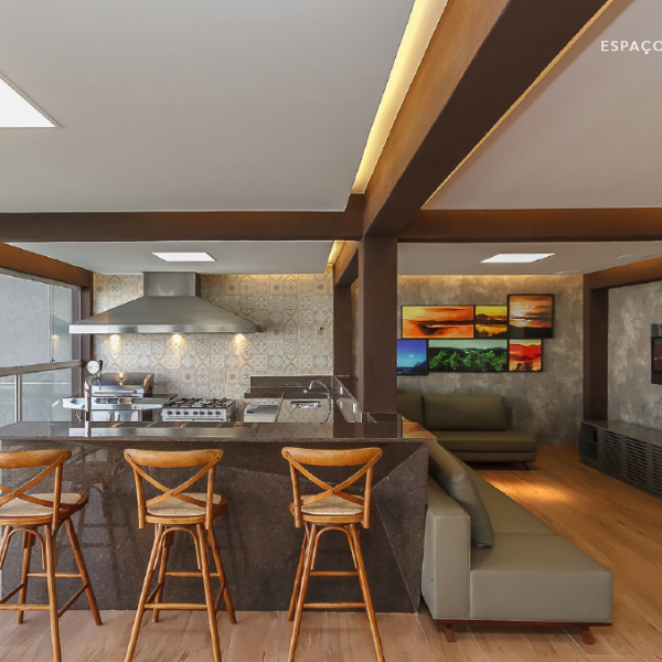 Espaço Gourmet Edifício Blue Tower, Vila da Serra, Nova Lima - MG