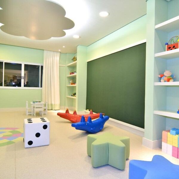 Espaço Kids Apartamento mobiliado de 2 Quartos, com 2 vagas, para alugar por R$7.450,00 no Cinecitta Vila da Serra, Nova Lima - MG