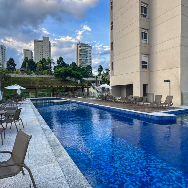 Piscina descoberta Apartamento de 3 Suítes, com 3 vagas, para alugar por R$14.000,00 no Spa Dell Acqua Vila da Serra Nova Lima - MG