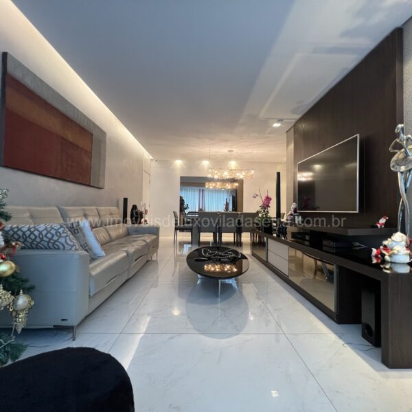 Sala de estar Apartamento de 4 Quartos, com 3 vagas, para venda por R$2.900.00, no Condomínio Alameda, Vila da Serra, Nova Lima - MG