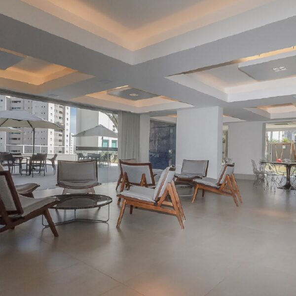 Salão de festas com espaço kids Edifício Blue Tower Vila da Serra Nova Lima - MG