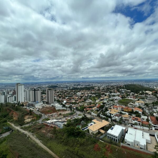 Vista de belo horizonte Apartamento de 4 Quartos, com 5 vagas, por R$5.300.000,00, no Grand Líder Olympus, Torre Ares, Vila da Serra, Nova Lima - MG