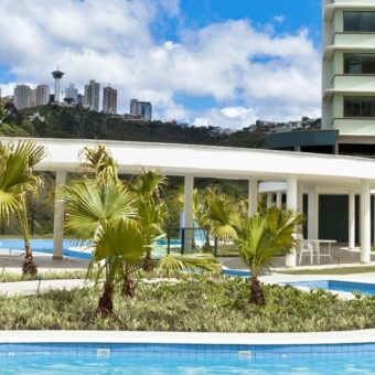 Piscina descoberta Apartamento de 3 quartos com 2 vagas à venda por R$1.450.000,00 no Vila Grimm, Vale dos Cristais, Nova Lima - MG