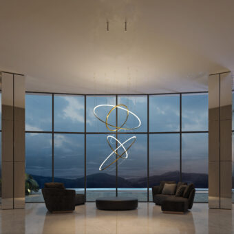 Lounge Apartamento de 5 quartos, com 11 vagas, à venda por R$12.000.000,00, no Edifício Quatro Ventos, Nova Lima - MG