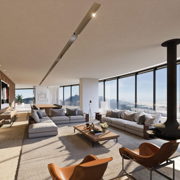 Sala Apartamento de 5 quartos, com 11 vagas, à venda por R$12.000.000,00, no Edifício Quatro Ventos, Nova Lima - MG