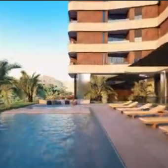 Piscina Apartamento de 03 Quartos, com 115m², à venda por R$1.980.000,00 no Luar Residencial Vale do Sereno