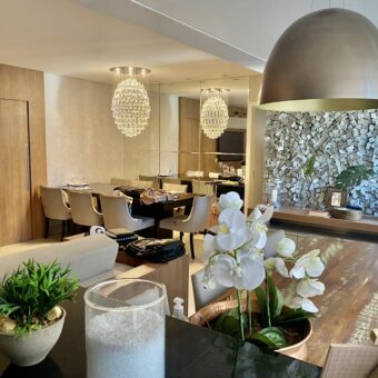 Sala Apartamento de 3 quartos, 2 vagas, à venda por R$1.600.000,00 no Condomínio Four Seasons, Vila da Serra, Nova Lima