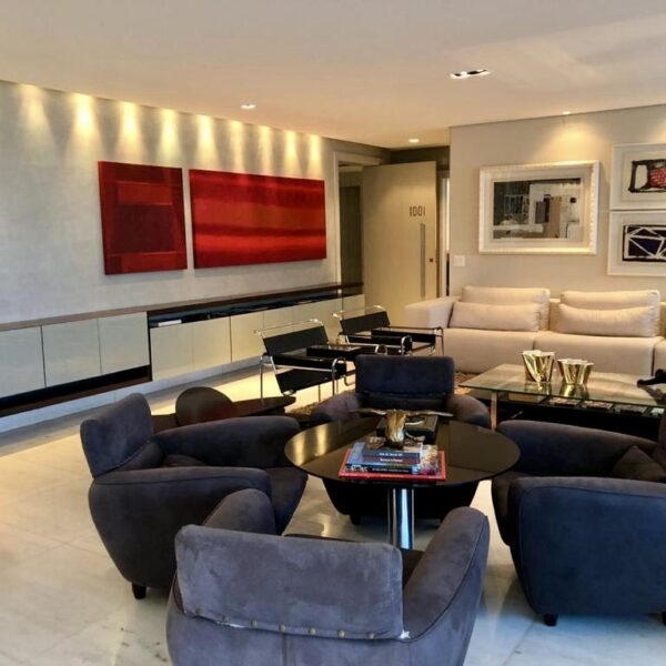 Sala Apartamento de 04 Quartos para alugar por R$25.000,00 no Mont Tremblant Vila da Serra