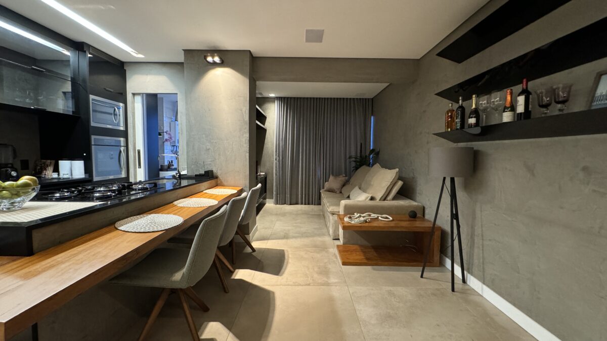 Sala de jantar Apartamento de 2 quartos com 77m2 a venda por R$1.099.000,00 no Vila da Serra