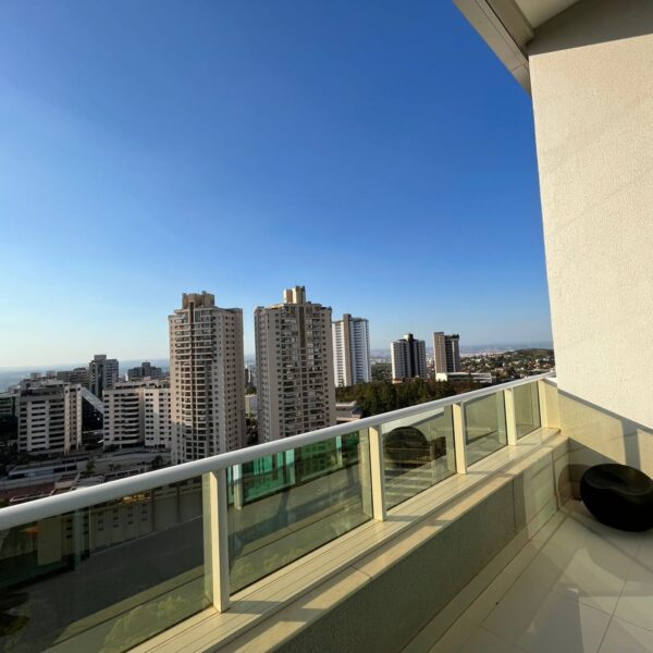 Vista da varanda Loft para alugar por R$6.900,00 no Vila da Serra