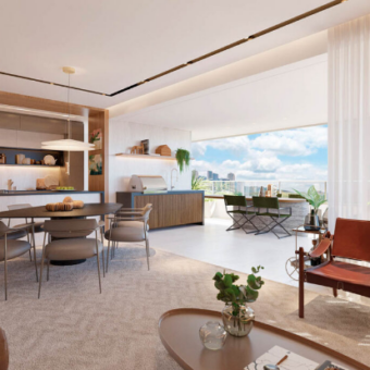 Sala decorado Sereno Vale do Sereno