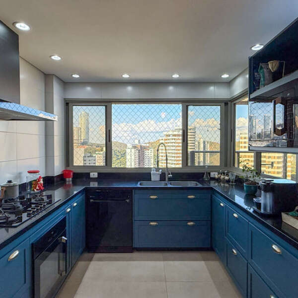 Cozinha com vista Cobertura de 04 Quartos à venda no Kadosh Vale do Sereno