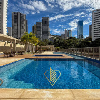 Piscina descoberta Edifício Kadosh Vale do Sereno Nova Lima