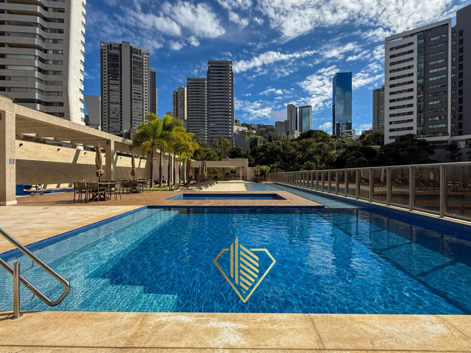 Piscina descoberta Edifício Kadosh Vale do Sereno Nova Lima