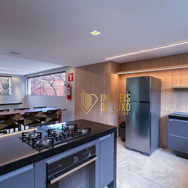 Espaço Gourmet Apartamento de 4 Quartos à venda no Vale do Sereno - Bosque do Sereno