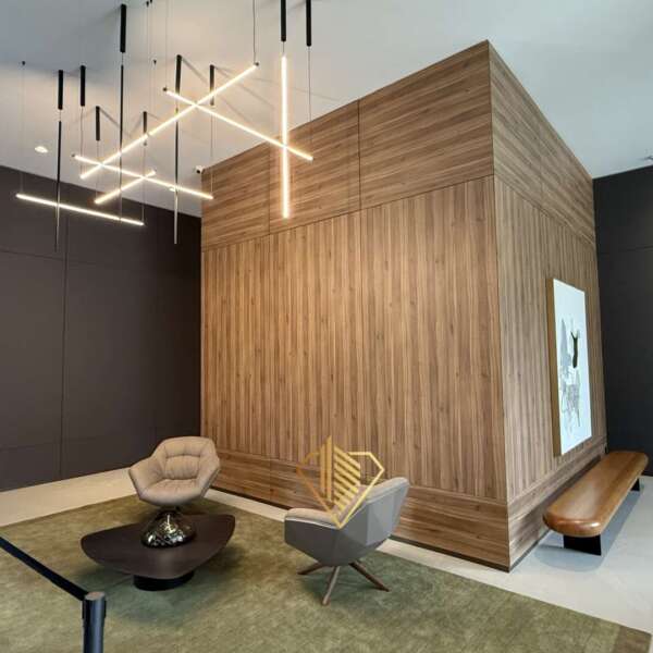 Hall de entrada do edifício Apartamento de 3 Quartos Mobiliado para Alugar no Luar Vale do Sereno