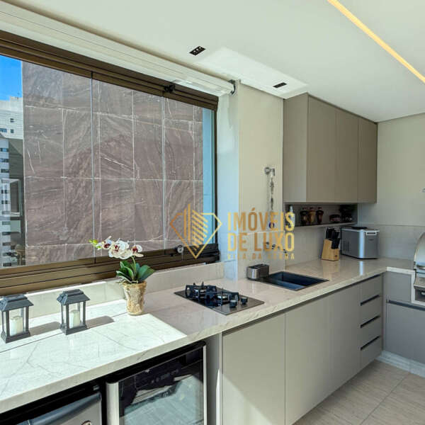 Varanda Gourmet Apartamento de 4 Quartos à venda no Vale do Sereno - Bosque do Sereno