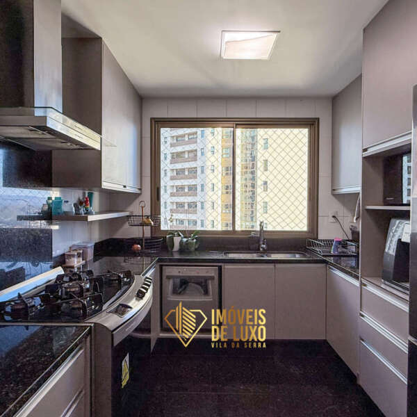 Cozinha Apartamento mobiliado à venda no Grand Líder Olympus, Vila da Serra, Nova Lima