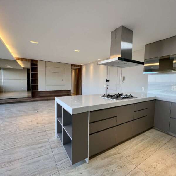 Cozinha com conceito aberto Apartamento 2 Quartos para alugar no Edifício Inovatto Vila da Serra Nova Lima