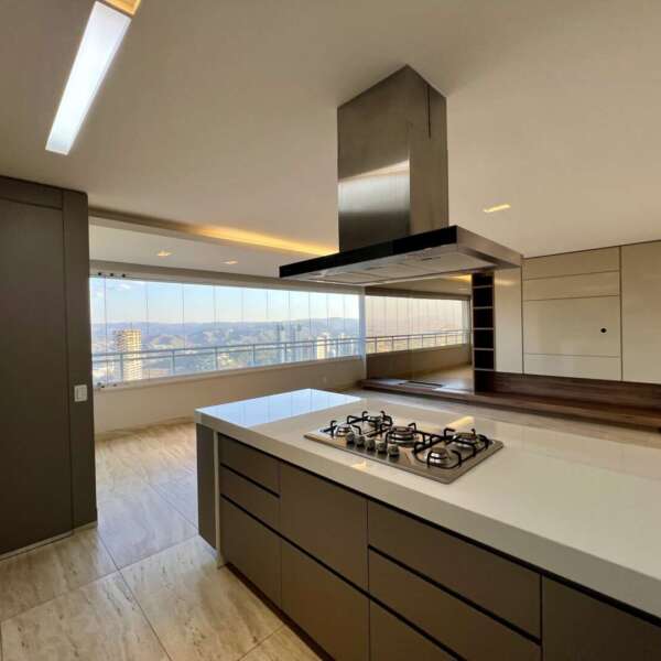 Cozinha com ilha Apartamento 2 Quartos para alugar no Edifício Inovatto Vila da Serra Nova Lima