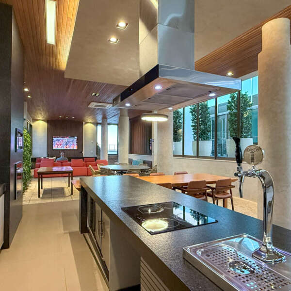 Espaço Gourmet Apartamento mobiliado para alugar no Grand Líder Olympus, Vila da Serra, Nova Lima