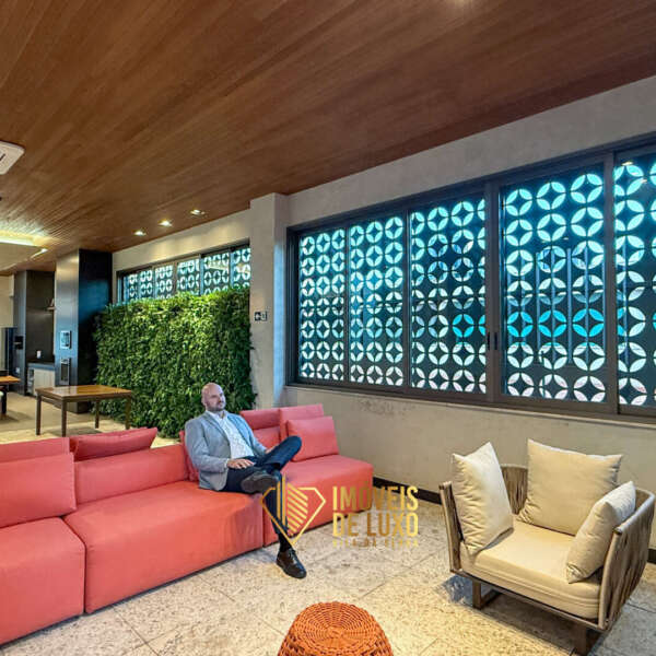 Espaço Gourmet climatizado Apartamento mobiliado à venda no Grand Líder Olympus, Vila da Serra, Nova Lima