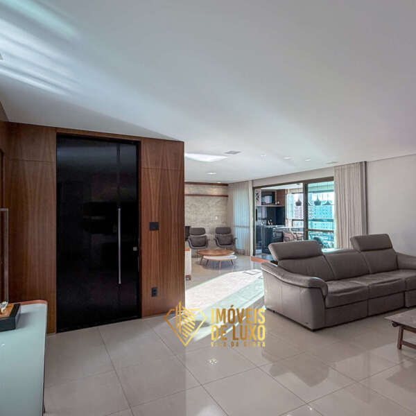 Sala para três ambientes Apartamento mobiliado à venda no Grand Líder Olympus, Vila da Serra, Nova Lima