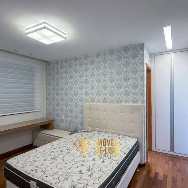 Suíte menina Apartamento mobiliado à venda no Grand Líder Olympus, Vila da Serra, Nova Lima