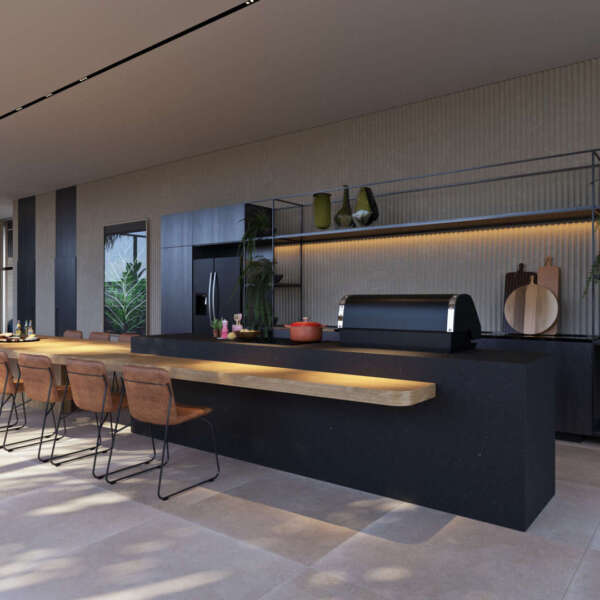 Espaço gourmet Apartamento de 3 quartos à venda Primavera Home Vale do Sereno