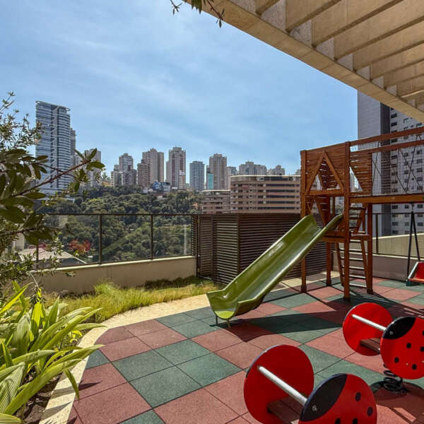 Espaço infantil Apartamento mobiliado à venda no Luar Vale do Sereno Nova Lima