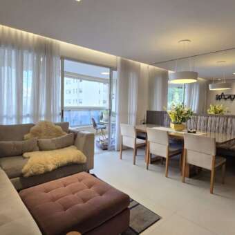 Sala ampla Apartamento de 3 Quartos e 2 va