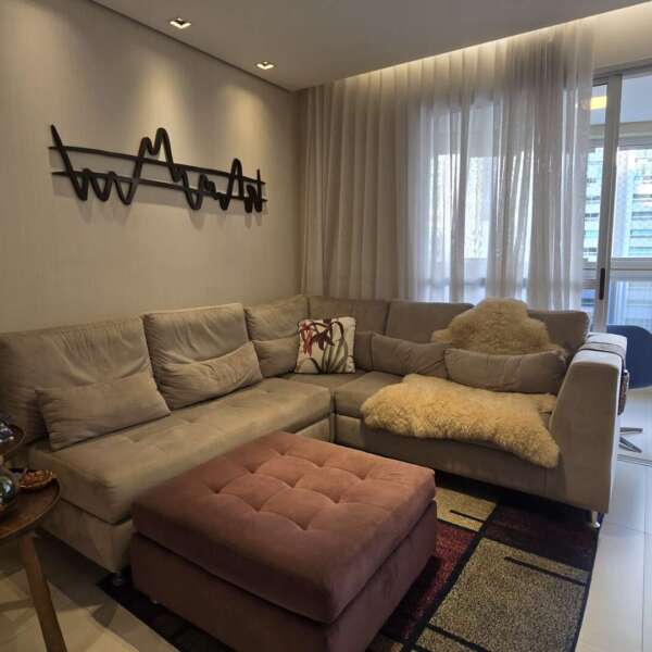 Sala de estar Apartamento de 3 Quartos e 2