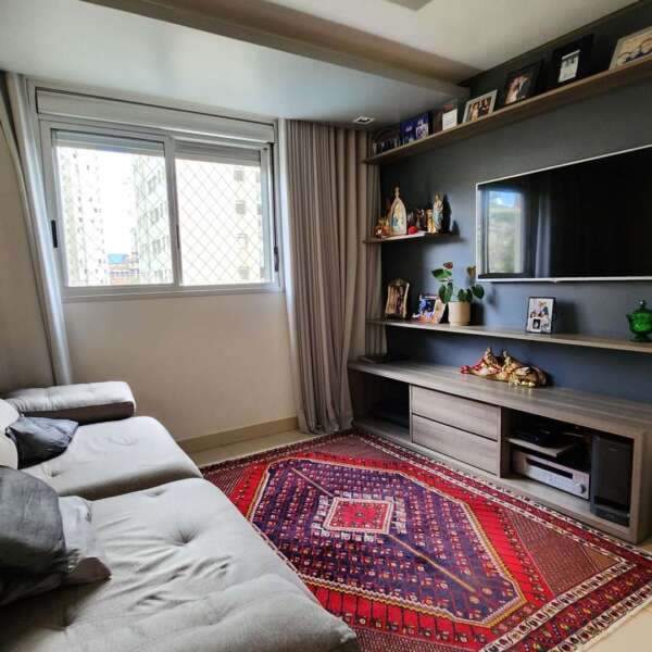 Sala de tv Apartamento 2 Quartos com 2 va