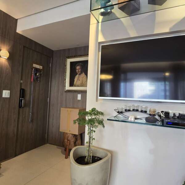 Sala de tv Apartamento de 3 Quartos e 2 va