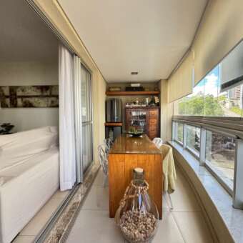 Sala e varanda Apartamento de 3 Quartos à venda no Metrópole Vila da