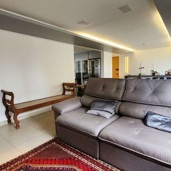 Sala para dois ambientes Apartamento 2 Qu