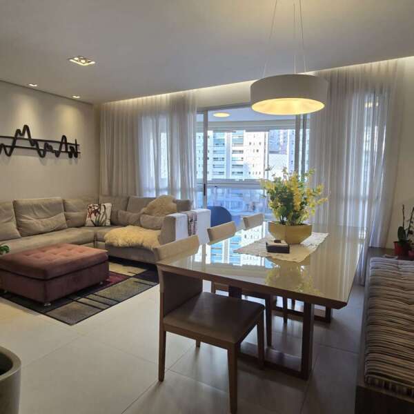 Sala para dois ambientes Apartamento de 3 Quartos