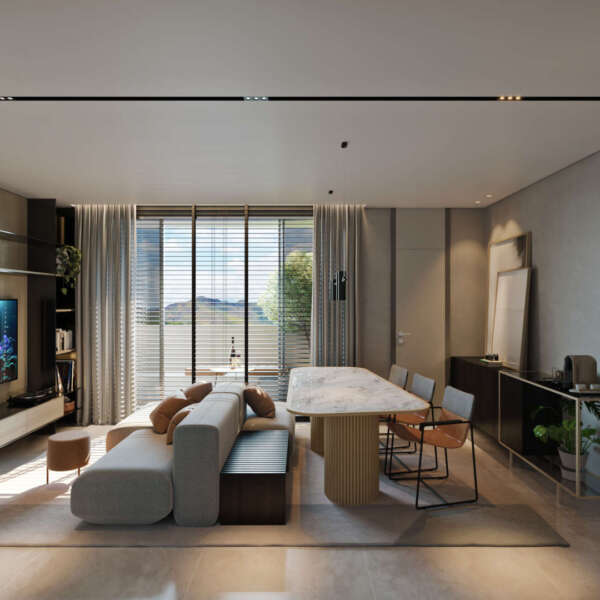 Sala tv Apartamento de 3 quartos à venda Primavera Home Vale do Sereno