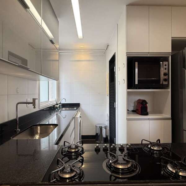 Cozinha ampla Apartamento de 2 quartos à venda no The Falls Vila da Serra