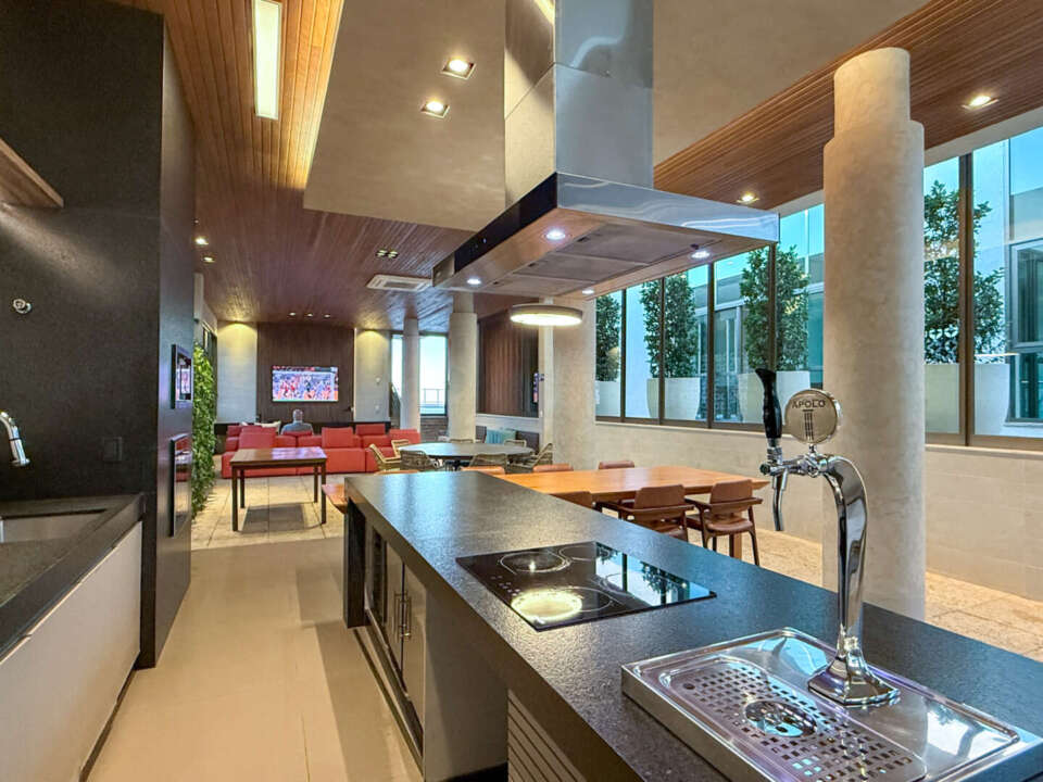 Espaço Gourmet Apartamento mobiliado no Olympus Vila da Serra para alugar