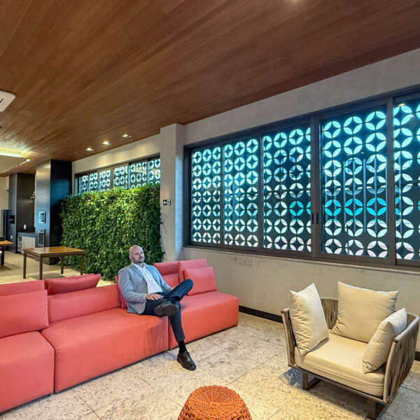 Espaço Gourmet climatizado Apartamento mobiliado no Olympus Vila da Serra para alugar